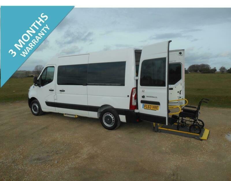 2013 VAUXHALL MOVANO 9 SEAT WHEELCHAIR ACCESSIBLE DISABLED MOBILITY