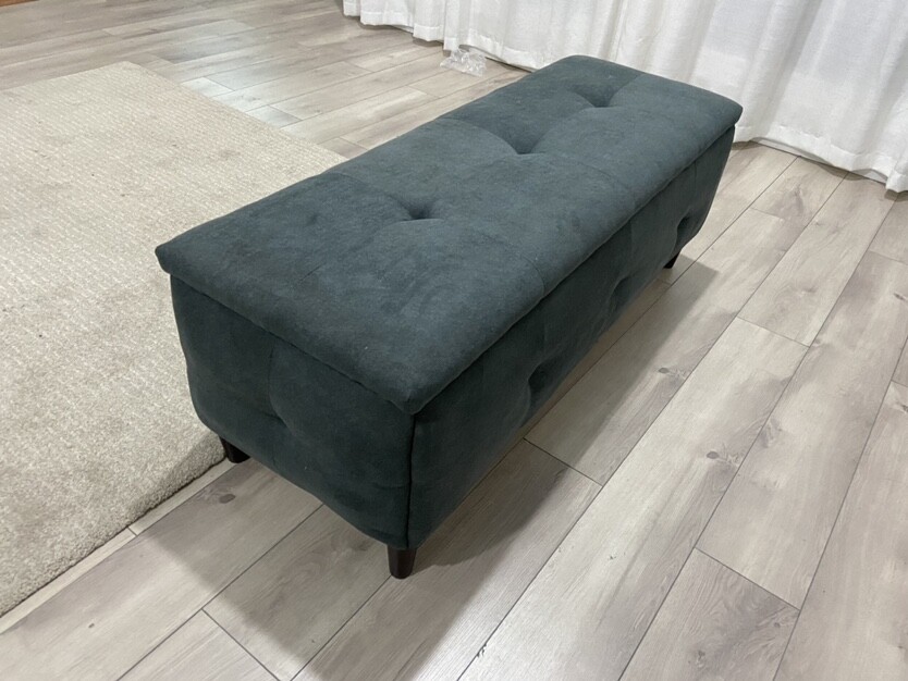 Panana End Of Bed Bench Stool Chair Modern Upholstered Storage Footstool Toy Box