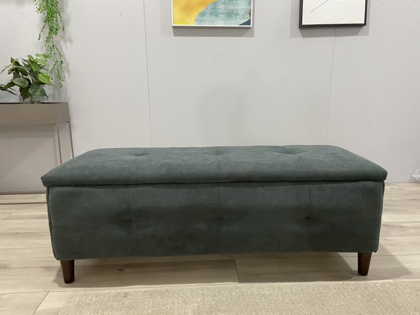 Panana End Of Bed Bench Stool Chair Modern Upholstered Storage Footstool Toy Box