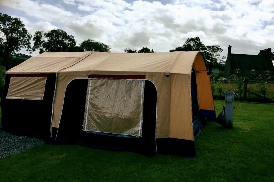 Trigano Galleon Trailer Tent with 2 awnings and 2 pup tents in West Bridgford, Nottinghamshire