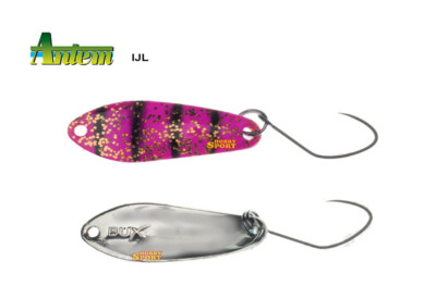ANTEM SPOON BUX 5,1 GR COLORE IJL  PINK S ONDULANTE JAPAN TROUT AREA SPIN
