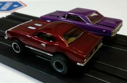 Aurora Tjet - Model Motoring LOT - Plymouth GTX & Camaro - both beautiful & run