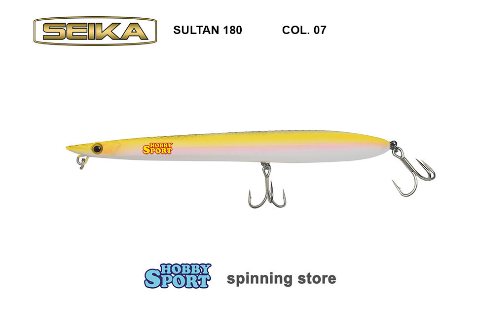 SEIKA SULTAN NEEDLE 180MM COL.07 NEEDLE TOPWATER 31gr WTD SPINNING HARD BAIT