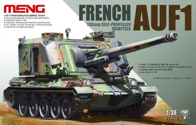 Meng Model 1/35 TS004 French 155mm Self-Propelled Howitzer AUF-1
