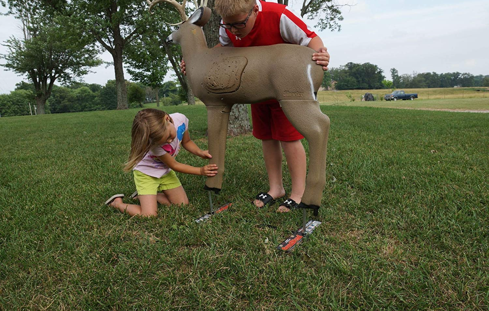 Shooter Buck 3D Deer Archery Target with Replaceable Core, Brown