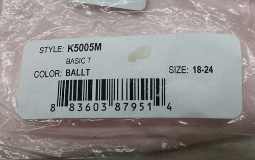 LAmade Tee Shirt 18-24m Light Pink Short Sleeve Basic Top Baby Girls  NEW