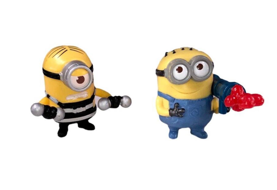 Lot Of 2 McDonalds Despicable Me Minions Happy Meal Toys 2013