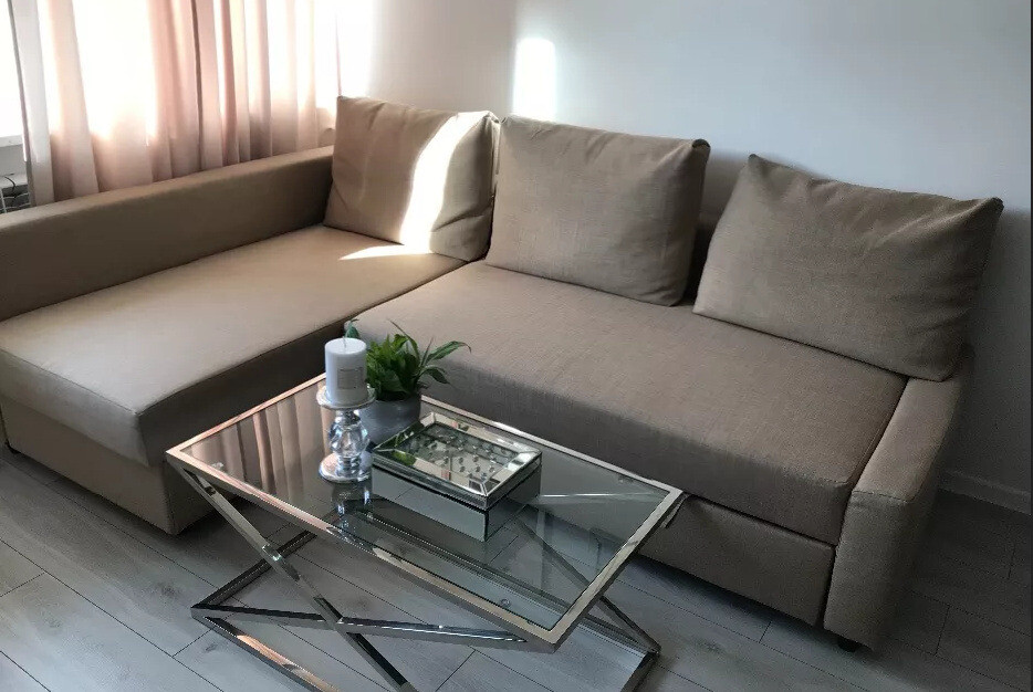 Friheten Ikea Corner L Shaped Sofa Bed With Chaise Longue And