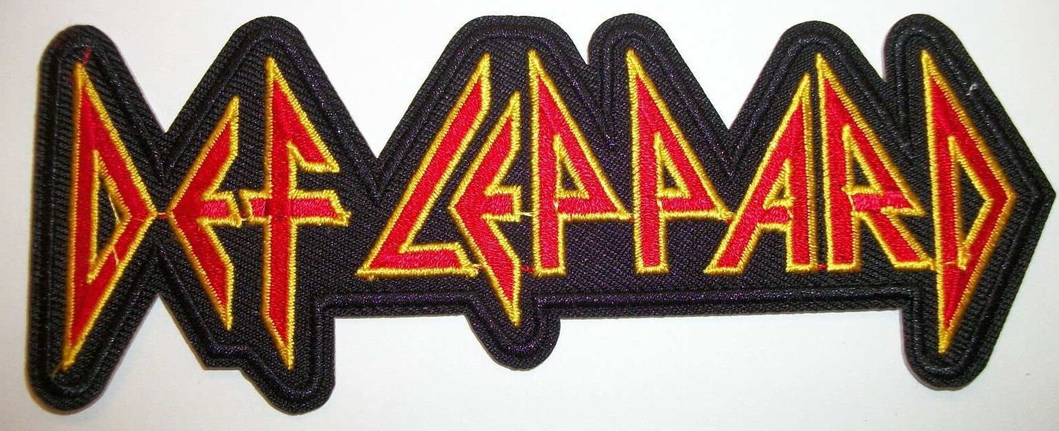 Def Leppard~Embroidered Patch~5 5/8