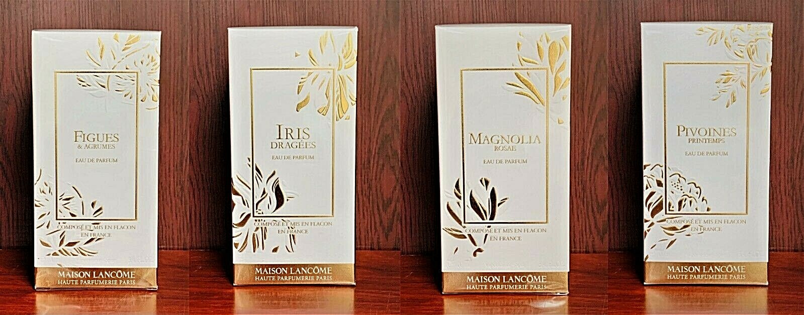 Lancome FIGUES & AGRUMES, IRIS DRAGEES, MAGNOLIA ROSAE