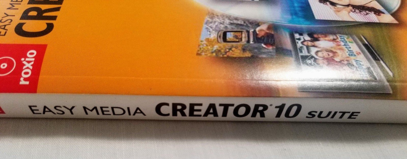 Roxio Easy Media Creator Suite 10 PC DVD create digital movies, photos music CDs