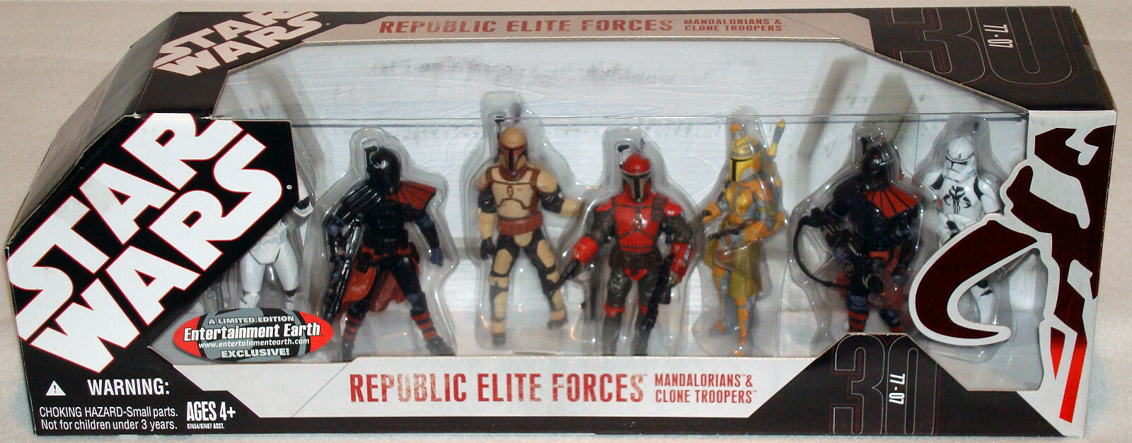 SF・ファンタジー・ホラー Mandalorians & Clones Exclusive STAR WARS 30TH ANNIVERSARY REPUBLIC ELITE FORCES