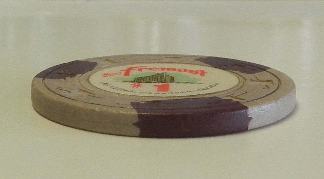 #11cc Fremont Hotel $1 Casino Chip Las Vegas Nevada