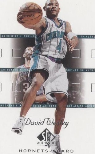 2001-02 SP Authentic - David Wesley #8