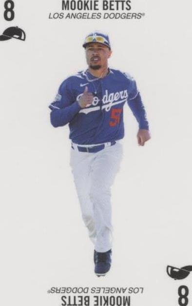 Bola de beisebol 2020 Topps 52 cartas - Mookie Betts #8CA