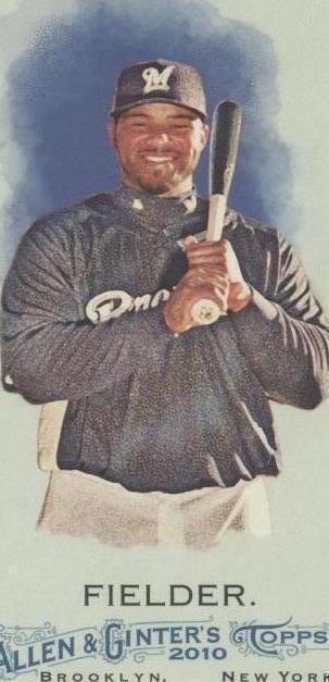 2010 Topps Allen & Ginter's - Prince Fielder #4