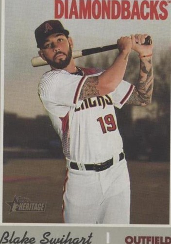 2019 Topps Heritage High Number - Blake Swihart #640