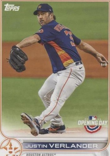 2022 Topps Opening Day - Justin Verlander #103