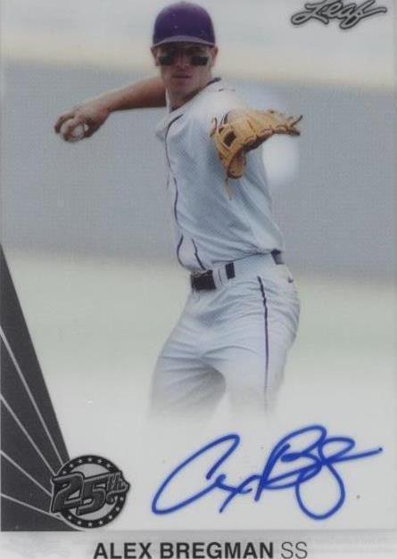 Leaf 25th Baseball 2015 - Alex Bregman #AB1