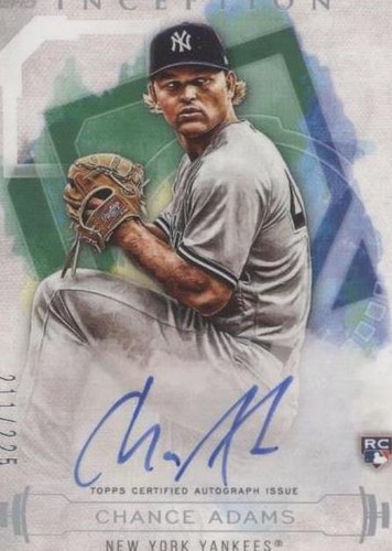 2019 Topps Inception - Chance Adams #RES-CA