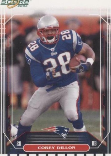 2006 Score Corey Dillon #163
