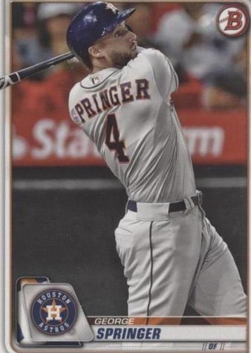 2020 Bowman - George Springer #41