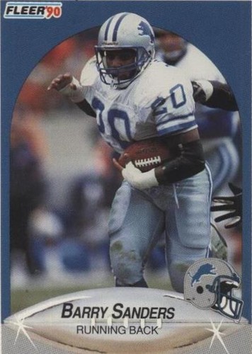 1990 Fleer Barry Sanders #284