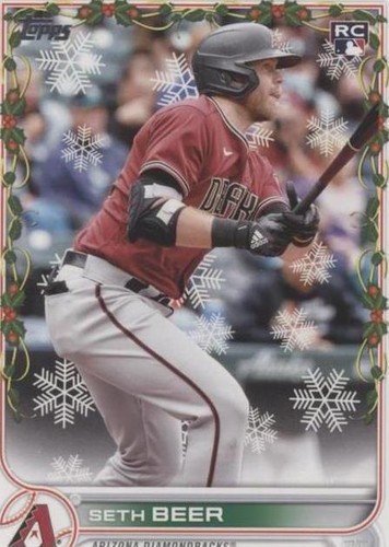 2022 Topps Holiday - Seth Beer #HW114