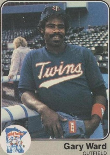 1983 Fleer - Gary Ward #627