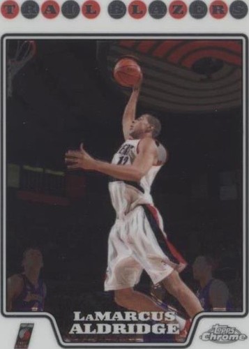 2008-09 Topps Chrome - LaMarcus Aldridge #27