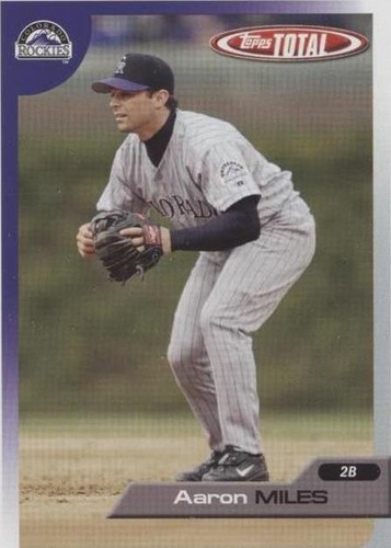 2005 Topps Total - Aaron Miles #468