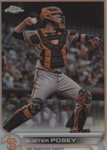 2022 Topps Chrome Sonic - Buster Posey #95