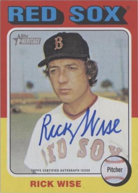 Topps Heritage Mini 2024 - Rick Wise #ROA-RW
