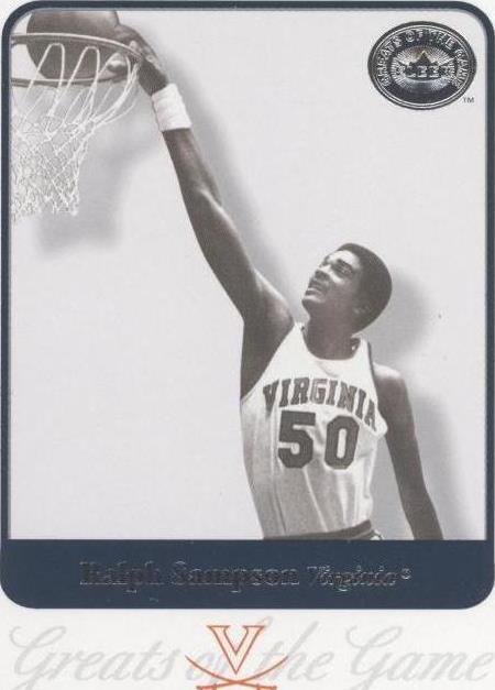 2001 Fleer Greats of the Game - Ralph Sampson #64