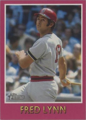 2024 Topps Heritage Mini - Fred Lynn #75BS-3