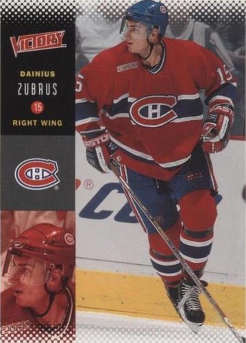 2000-01 Upper Deck Victory - Dainius Zubrus #125