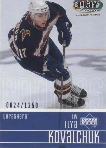 2001-02 Upper Deck Play Makers Limited - Ilya Kovalchuk #104
