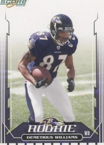 2006 Score Demetrius Williams #376