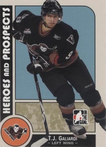 2008-09 In the Game Heroes and Prospects - T.J. Galiardi #79