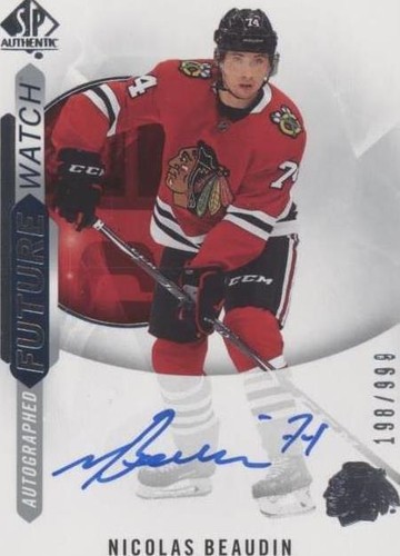 2020-21 SP Authentic - Nicolas Beaudin #173