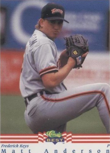 1992 Classic Best Minor League - Matt Anderson #107