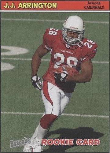2005 Topps Bazooka J.J. Arrington #166