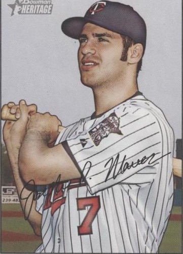 2007 Bowman Heritage - Joe Mauer #95