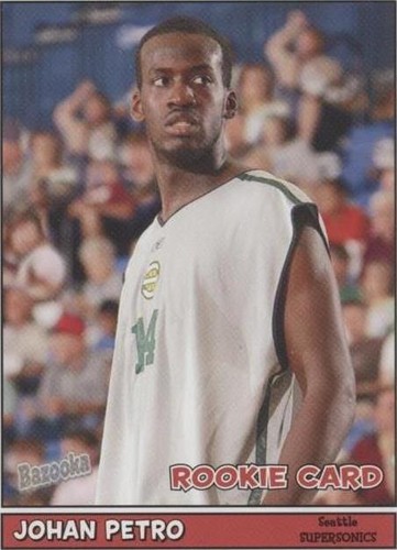 2005-06 Topps Bazooka - Johan Petro #183