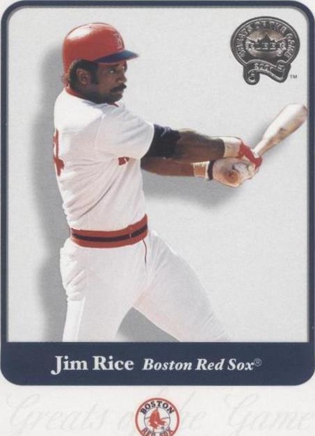 2001 Fleer Greats of the Game - Jim Rice #114