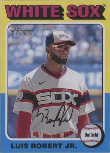 2024 Topps Heritage Mini - Luis Robert #130