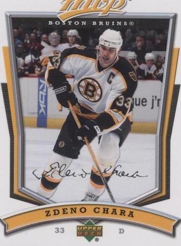 2007-08 Upper Deck MVP - Zdeno Chara #42
