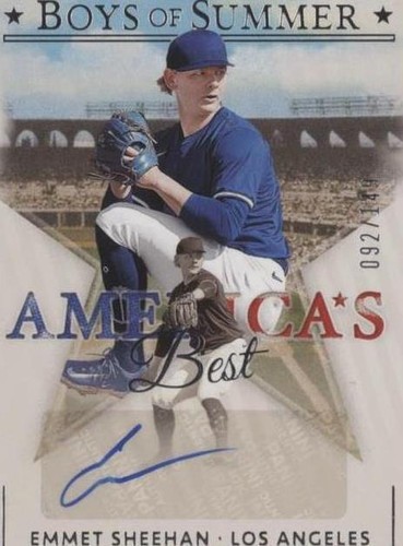 2024 Panini Boys of Summer - Emmet Sheehan #AME-ES