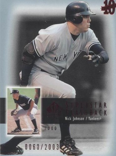 2003 SP Authentic - Nick Johnson #SF40