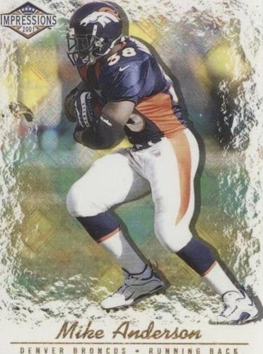 2001 Pacific Impressions Mike Anderson #39